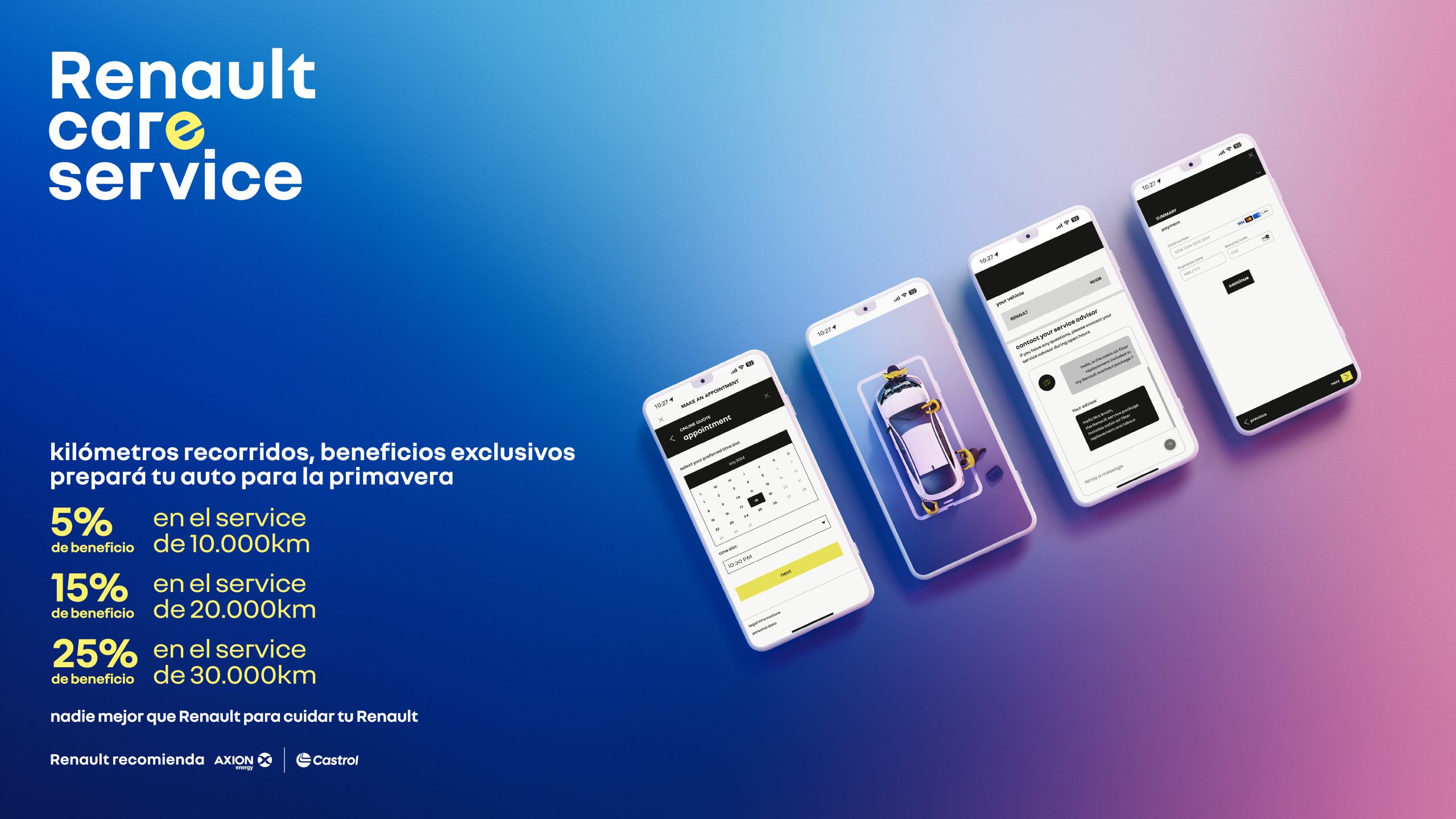 Descuento escalonado en servicios