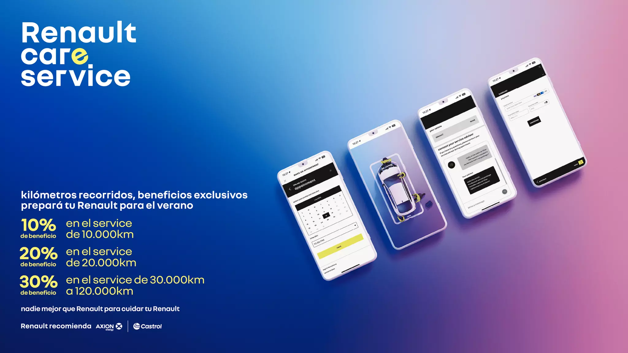 Descuento escalonado en servicios